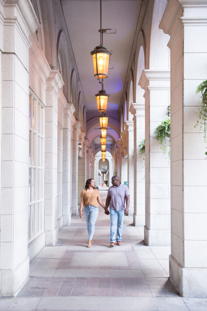 couple walking